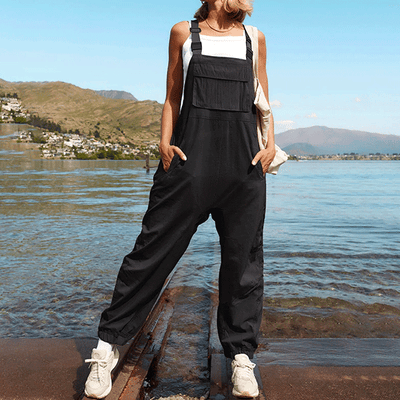 Mono-Pièce Noire Femme