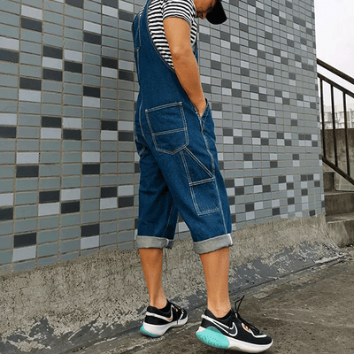 Short Overalls Plus Size Bermuda