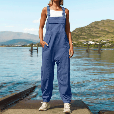 Women's Lavender Blue Overalls