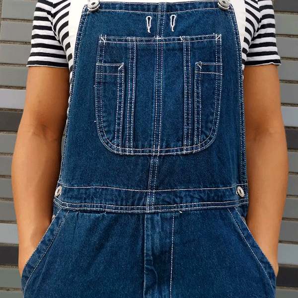Overall Shorts<br> Plus Size Bermuda