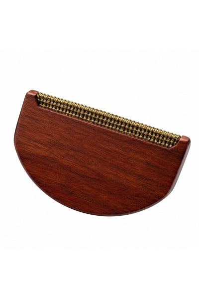 peigne anti bouloches bois cuivre