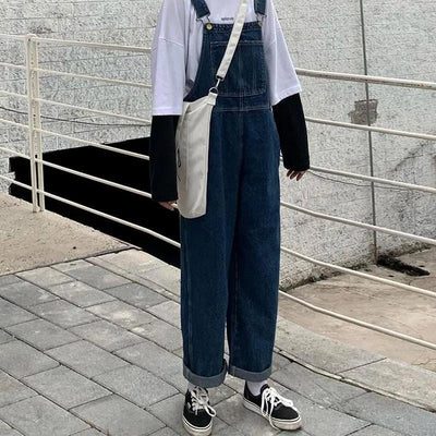 Denim Overalls Plus Size Oversize