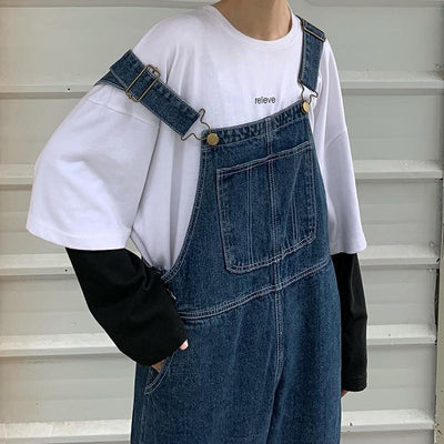 Denim Overalls Plus Size Oversize