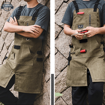 Plastron Jardinier Vert