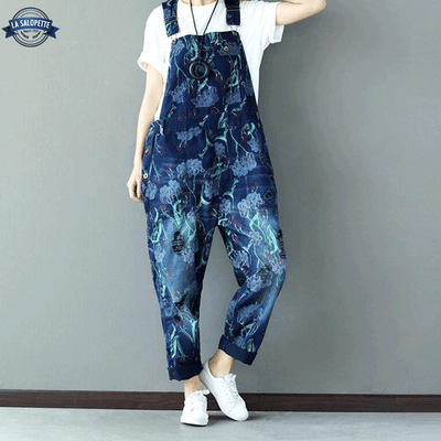 Salopette avec Poche Centrale