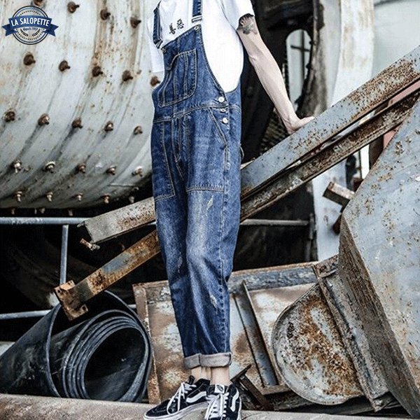 Salopette en Denim Style