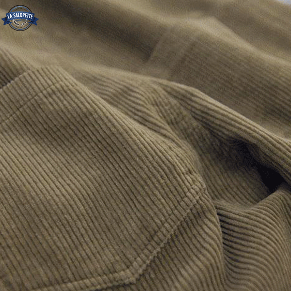 Tablier Kaki en Velours