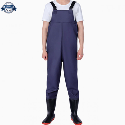 Waders de Pêche en Mer Bleu Marine