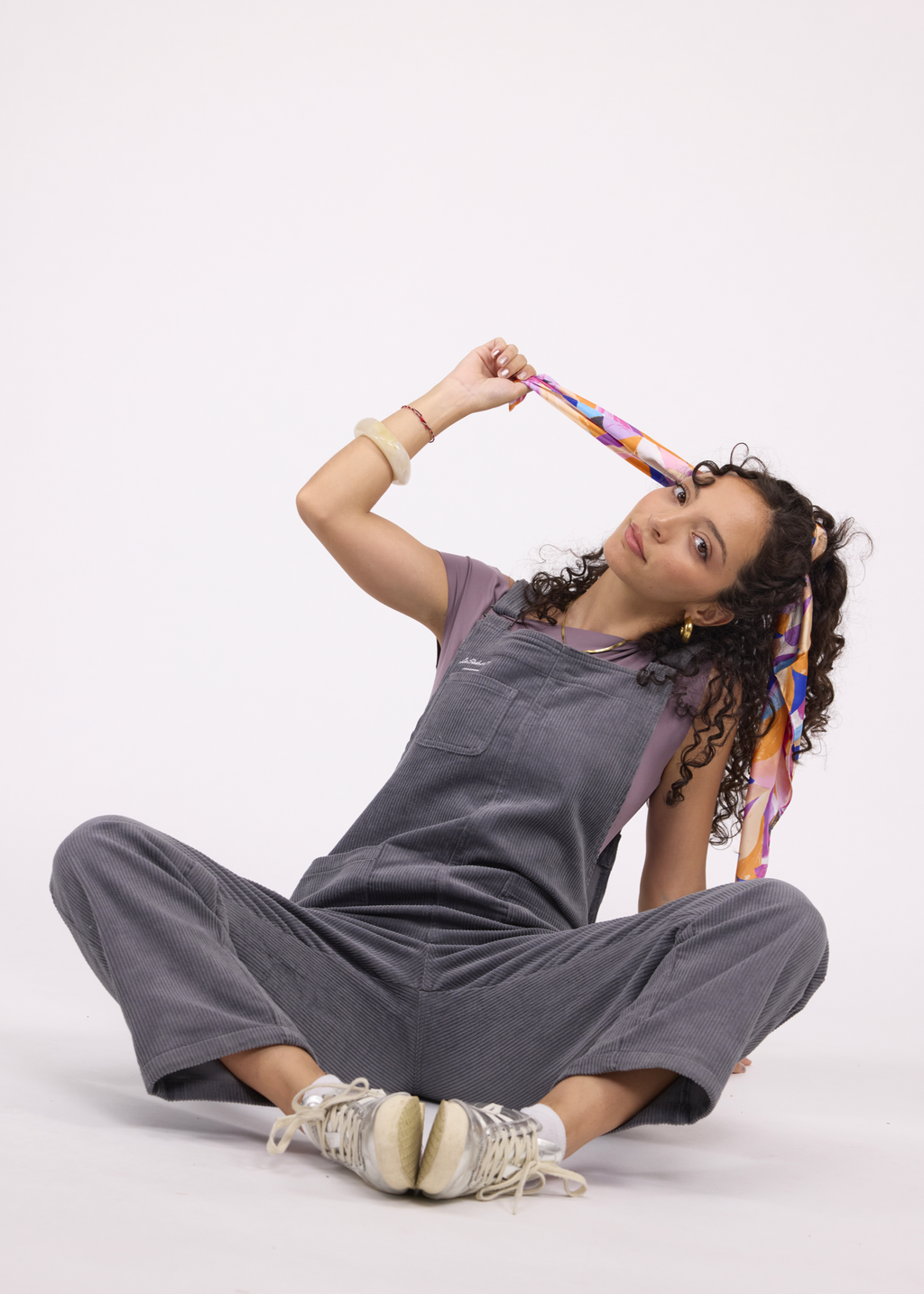 Grey Overalls for Women | La Salopette