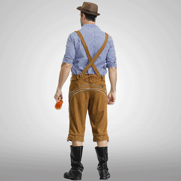 German Embroidered Overalls