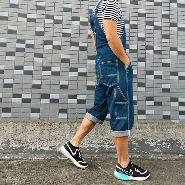 Short Overalls Plus Size Bermuda