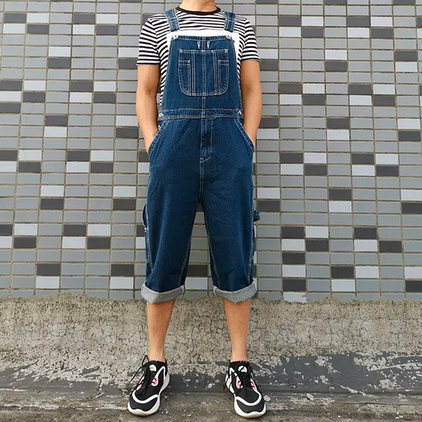 Short Overalls Plus Size Bermuda