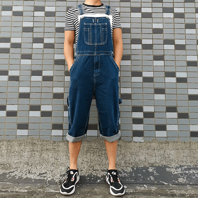 Short Overalls Plus Size Bermuda