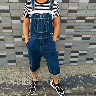Short Overalls Plus Size Bermuda