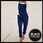 Salopette Bleue Marine Femme