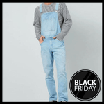 Salopette Jean Bleu Clair Ripped