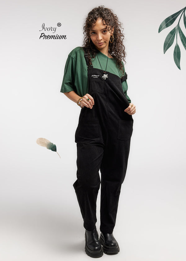Corduroy Overalls Ivory®