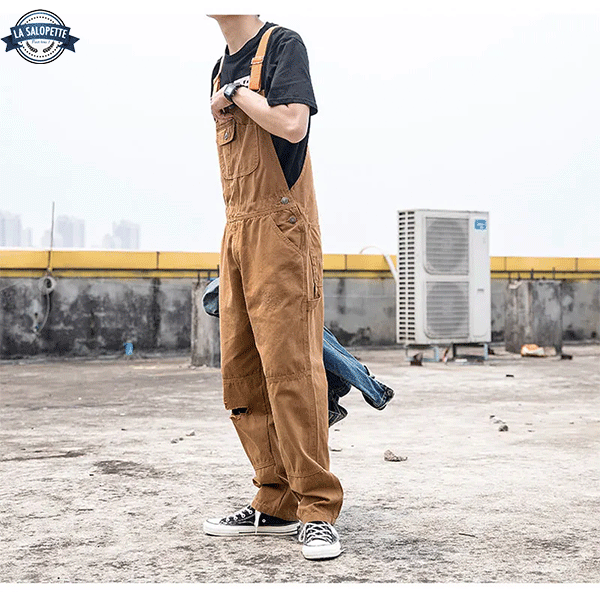 Brown Overalls | La Salopette