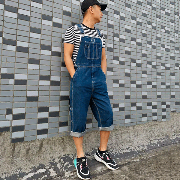 Short Overalls Plus Size Bermuda