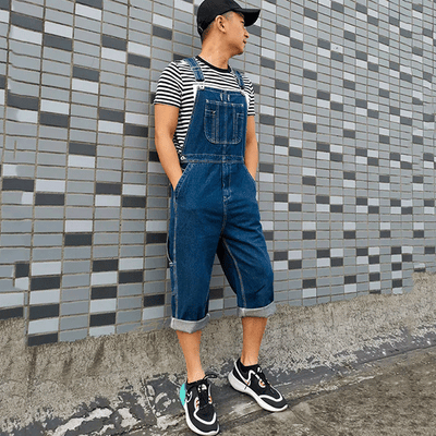 Short Overalls Plus Size Bermuda