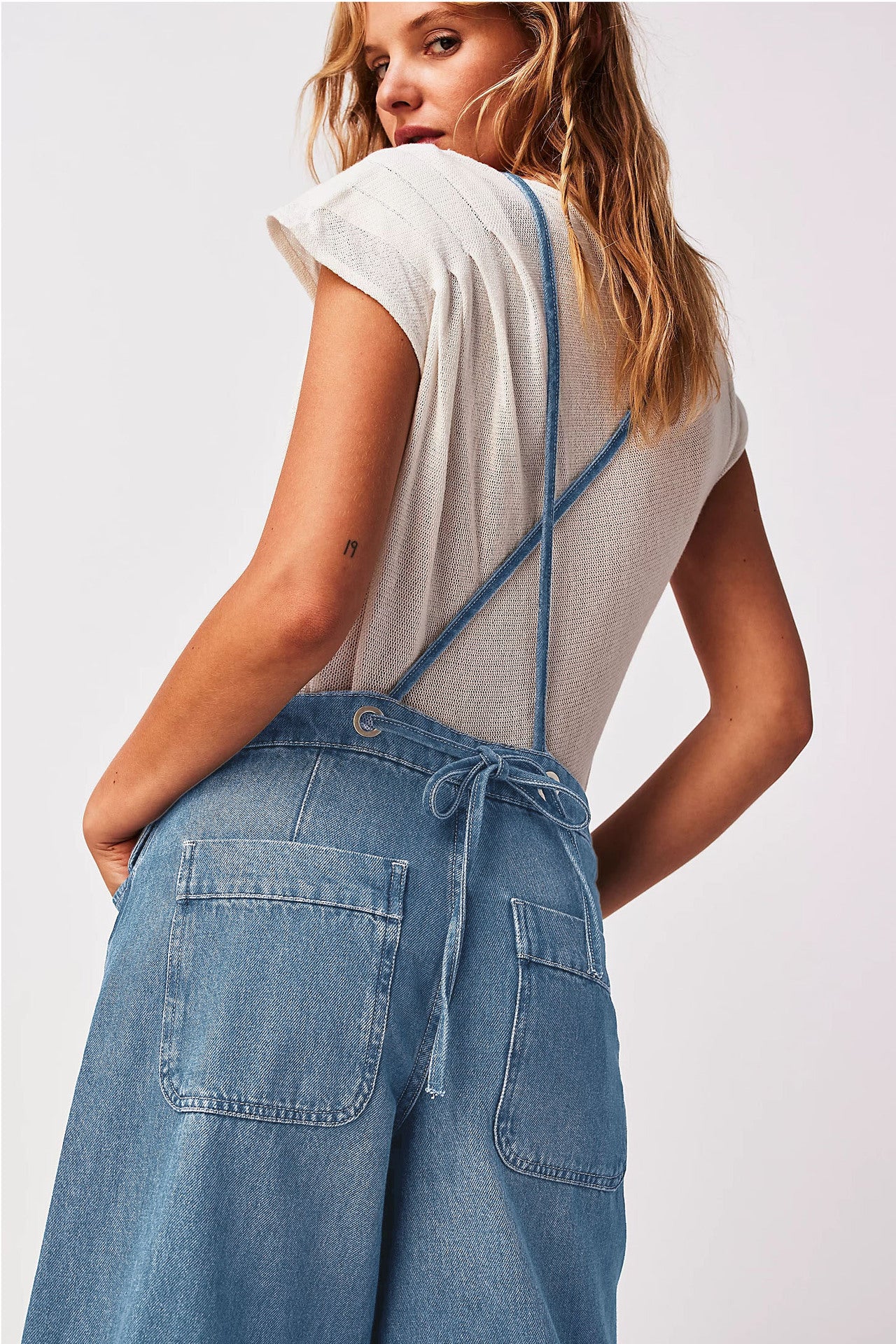 Wide Leg Overalls | La Salopette
