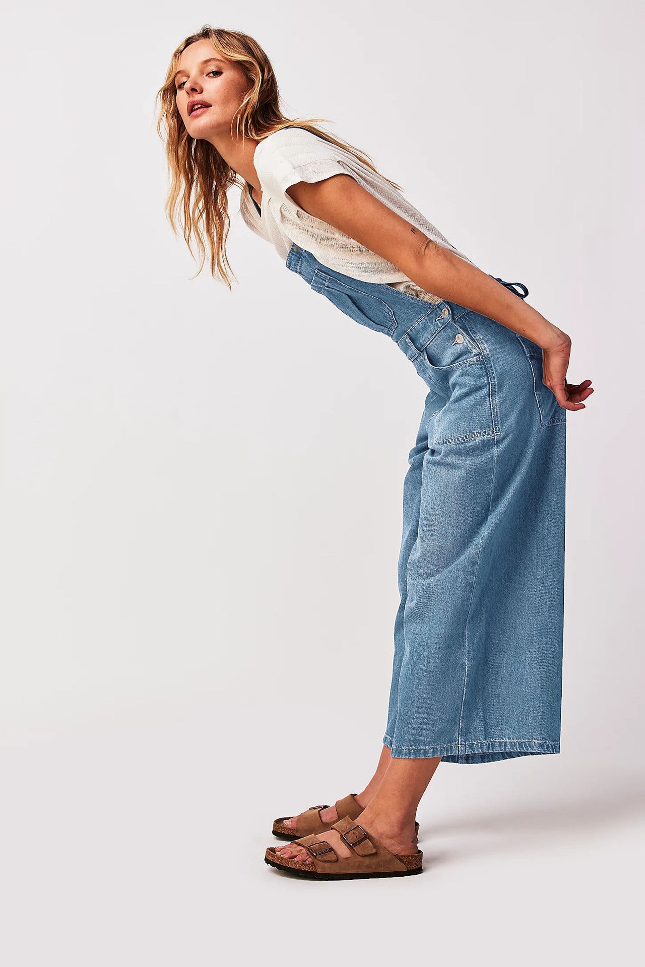 Wide Leg Overalls | La Salopette