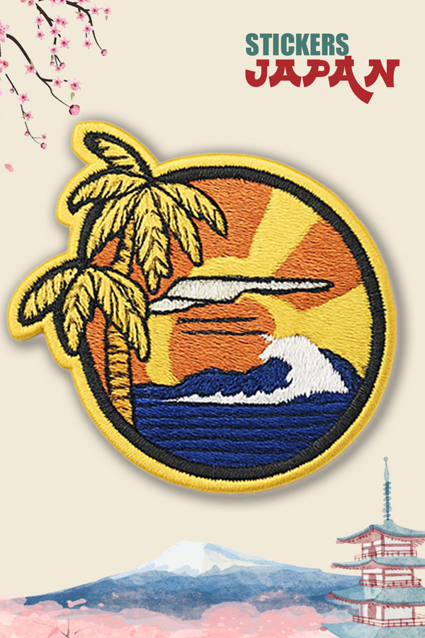 Iron-on Patch Okinawa Sunset