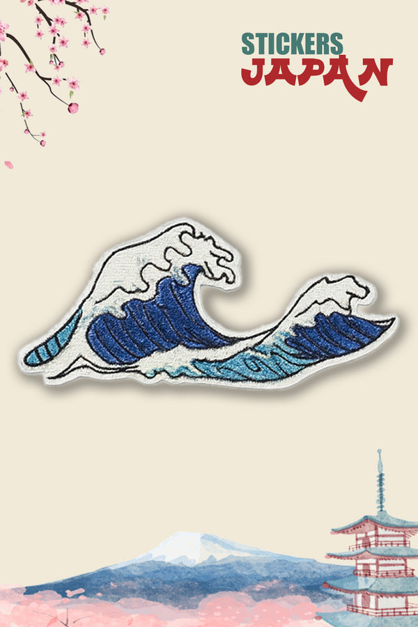 Iron-on Patch Mini Kanagawa