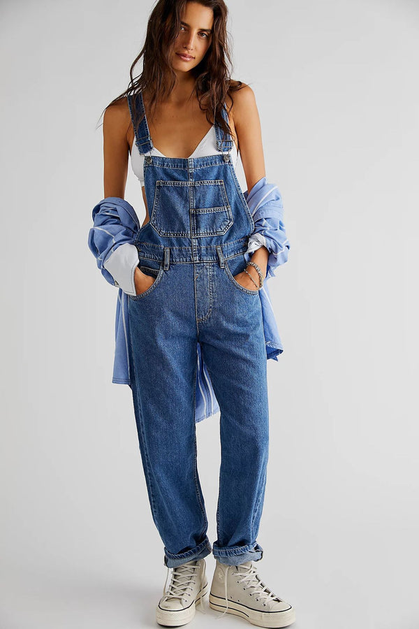 Jean Overalls Casual Mila
