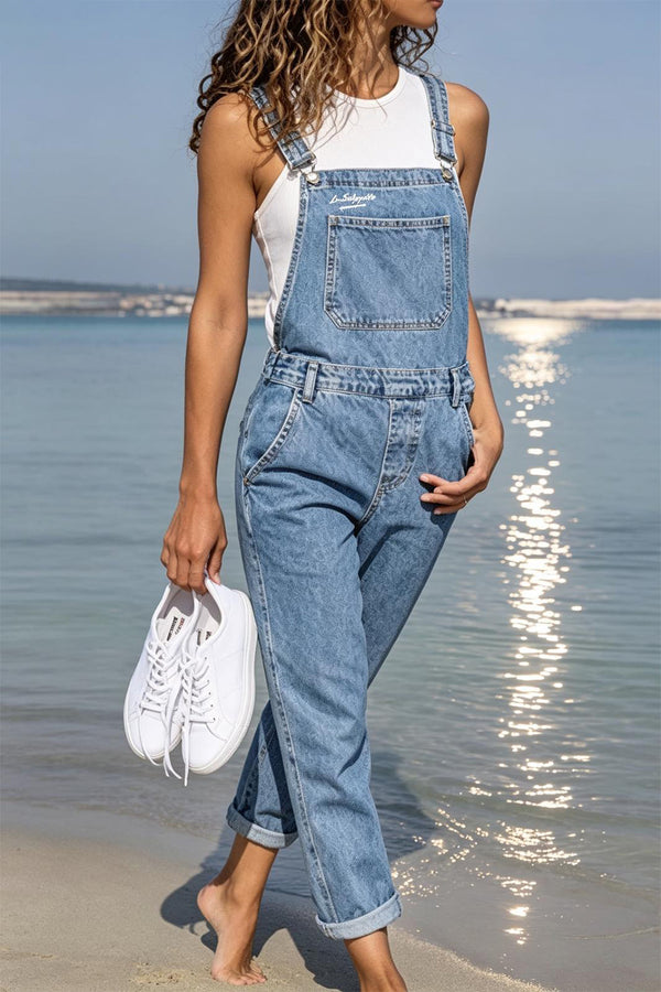 Denim Overalls Classic Navy
