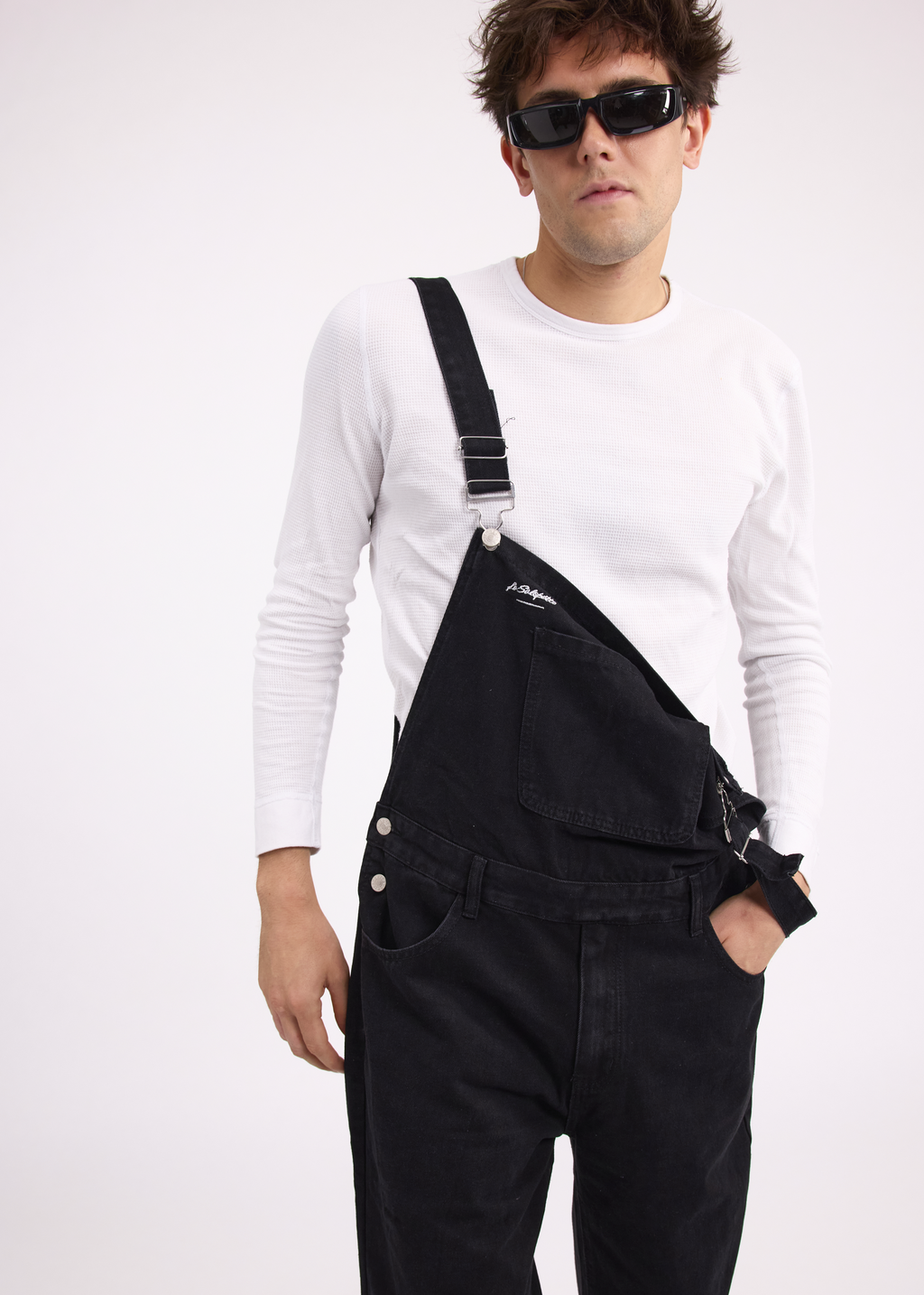Plus-Size Denim Overalls | La Salopette