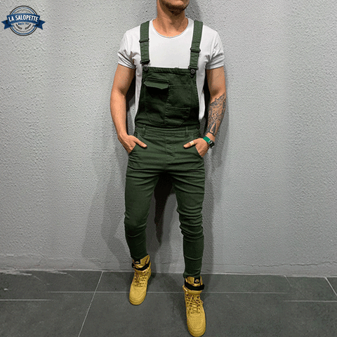 Salopette Kaki Homme