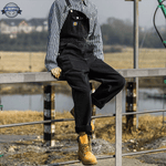 Denim Overalls<br> Rameau Black 