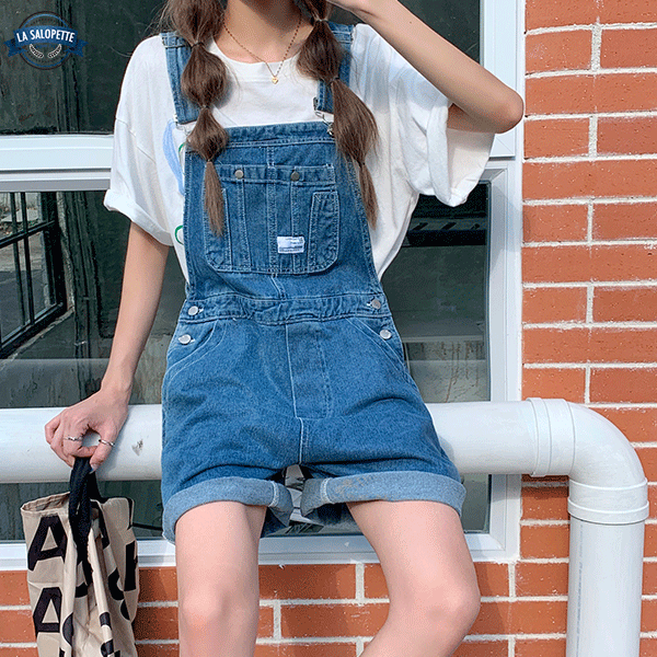 Short Overalls Jean Cassandra