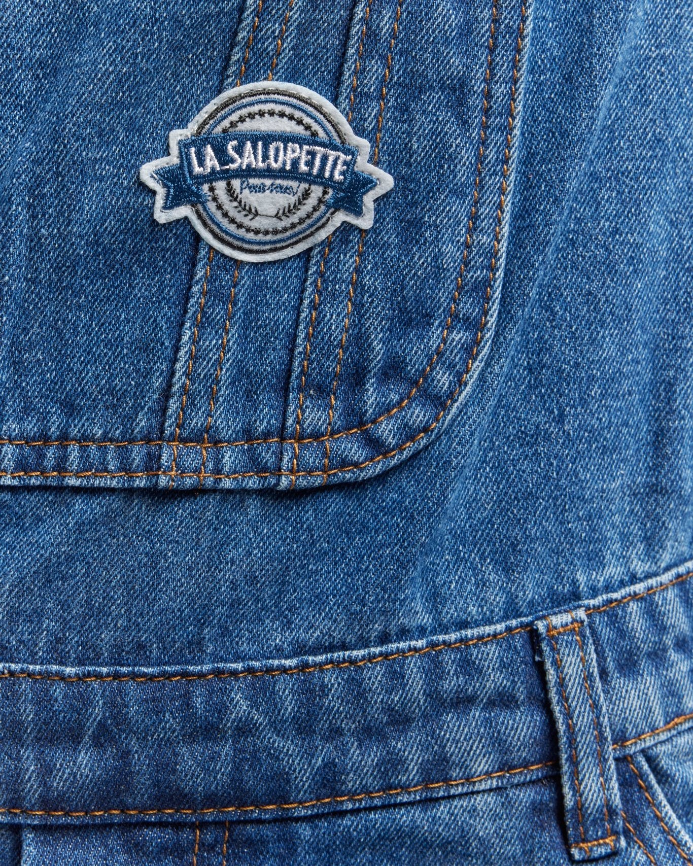 Vintage Denim Overalls | La Salopette