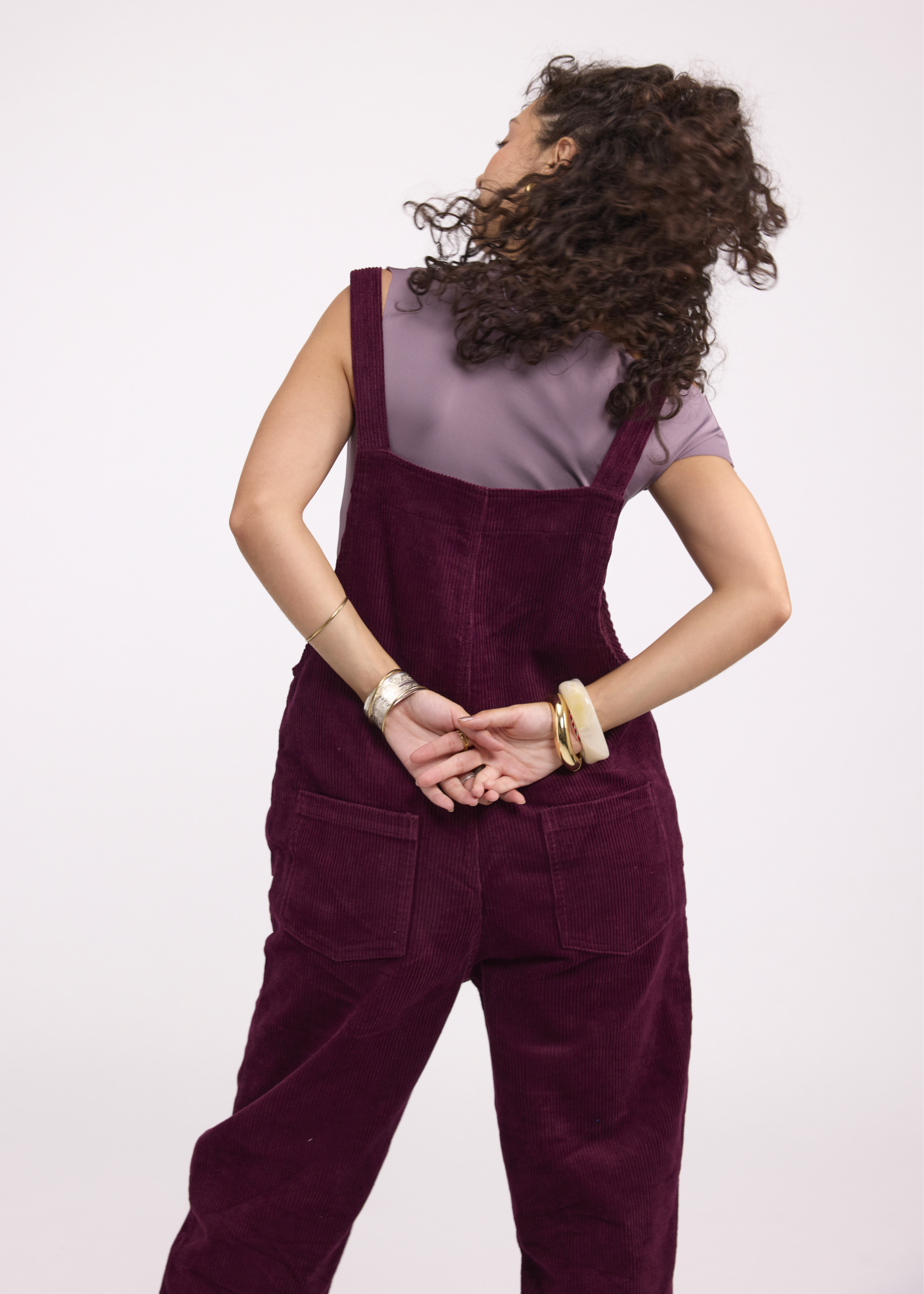 Salopette Velours Femme