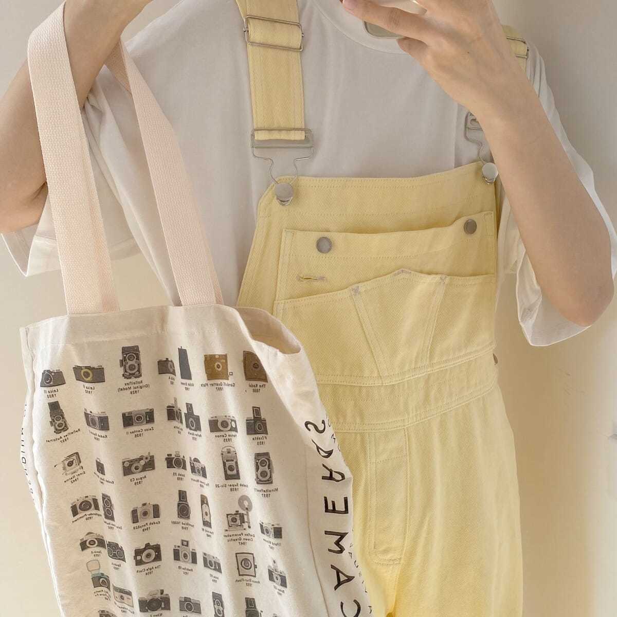 Denim Overalls Pastel Yellow