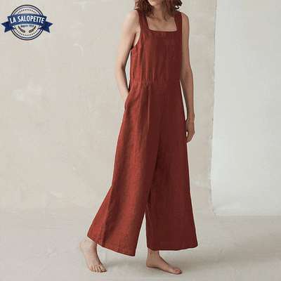 Salopette Robe Grande Taille Hippie