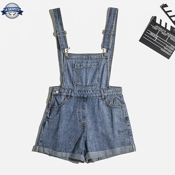 Short Overalls Electra Blue Jeans