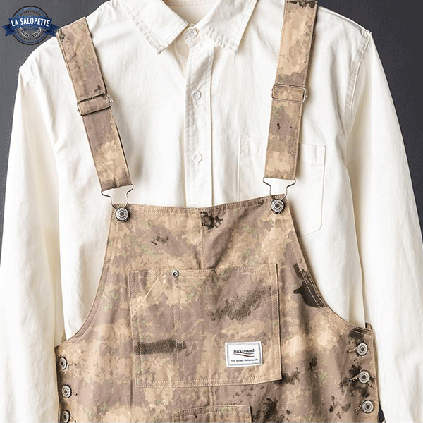 Work Overalls Snow Camo