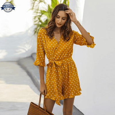 Combi Courte Jaune