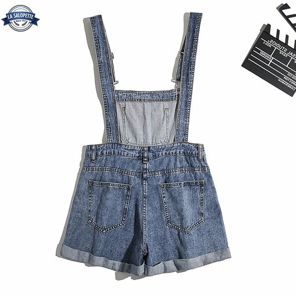 Short Overalls Electra Blue Jeans