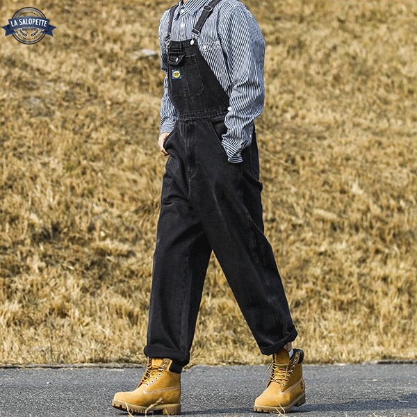 Denim Overalls Rameau Black
