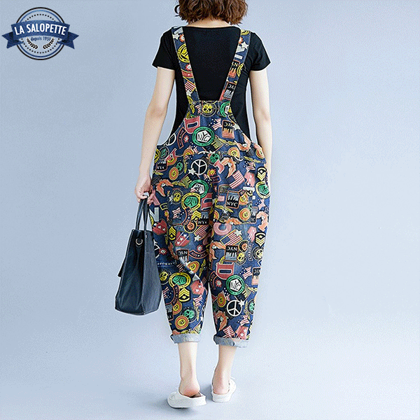 Denim Overalls Pants Decals