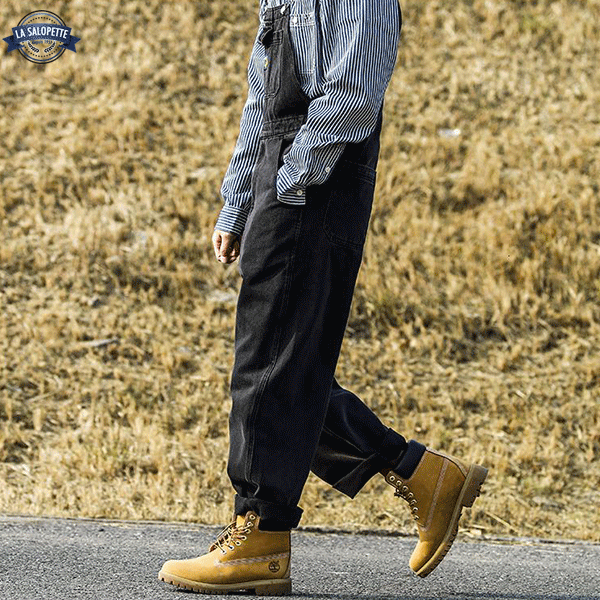Denim Overalls Rameau Black