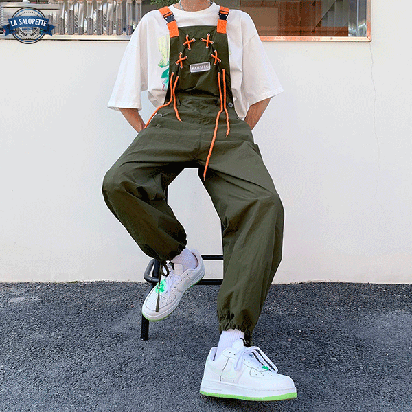 Work Overalls Lace Up