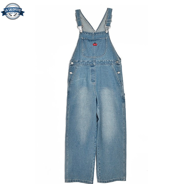 Denim Overalls Women's Baggy
