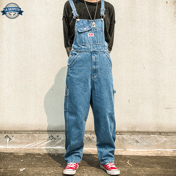 Denim Overalls Cargo Old School