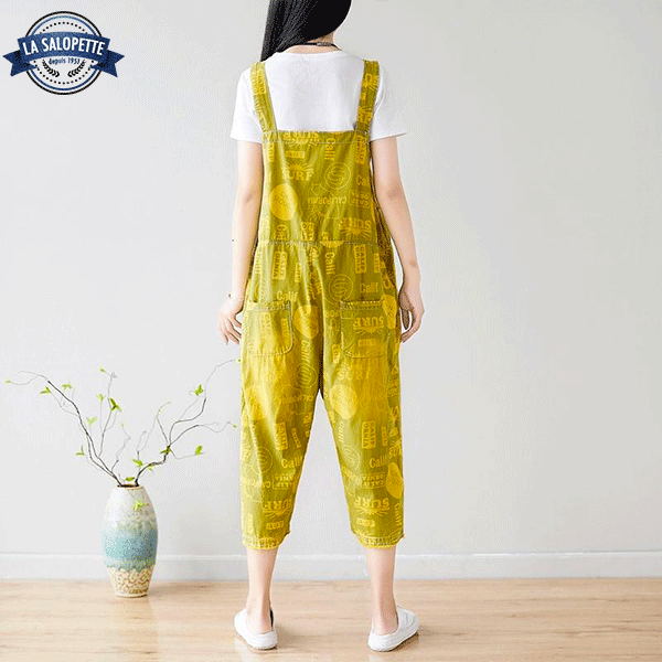 Vintage Overalls Lemongrass Yellow