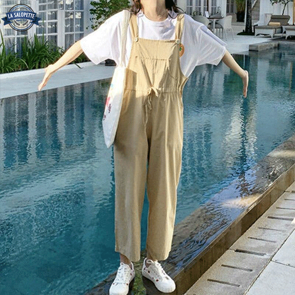 Vintage Overalls Beige Padua Woman